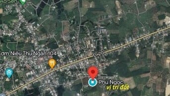 Chính chủ cần bán lô đất Phú Ngọc xác nhập thị trấn 6x25m 590tr