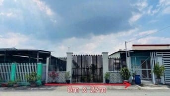 Lô đất thổ cư (6x27) mặt tiền Trần Tử Bình, xã Tân Thông Hội, Củ Chi. 