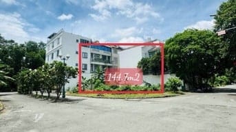BÁN LÔ GÓC 2 MẶT TIỀN KDC THẾ KỈ 21 THẠNH MỸ LỢI DT 144.7M2- 30.5 TỶ