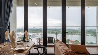 Cho thuê căn hộ D’Edge Thảo Điền, 188m², full nội thất mới, 4PN