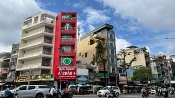 Mặt tiền Hậu Giang - Quận 6. DT: ( 4 x 31m ) CN: 121m2. Giá: 17,5 Tỷ