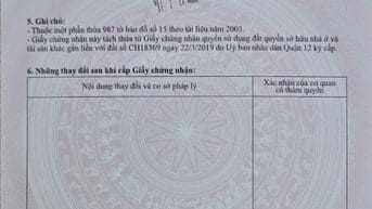 Bán đất thạnh Xuân 52.Q12