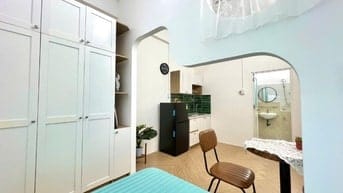 Căn hộ 1 phòng ngủ, PK siêu sang đủ nội thất 50 Trường Sơn Q.Tân Bình