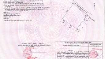 Bán 232,4m2 ODT+CLN tại Phường 2, TP. Sóc Trăng, T.Sóc Trăng