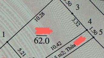 Cần bán đất full thổ cư, sổ đỏ cất két tại Ngọc Thuỵ, diện tích 62m