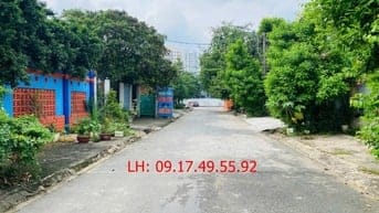 Đất nền KDC 10 mẫu, dt từ 100 đến 300m2.