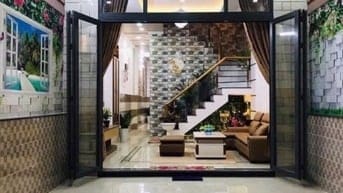 Nhà hẻm xe hơi đường Phan Sào Nam, Tân Bình. Khu dân cư đông đúc