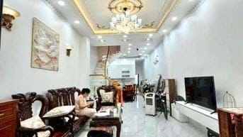 Nhà đúc kiên cố, 76m2 ( 4x19 ), Hẻm xe tải 6m, Ngay Bình Trị Đông