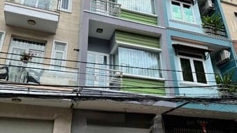 Cho thuê nhà 4x12m 3 lầu KDC Bông Sao P5Q8 