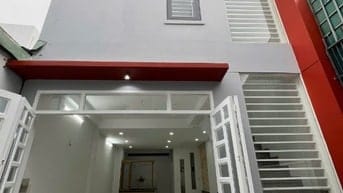 Bán nhà Hóc Môn sổ hồng riêng, 1 trệt 1 lầu, đường Phan Văn Hớn