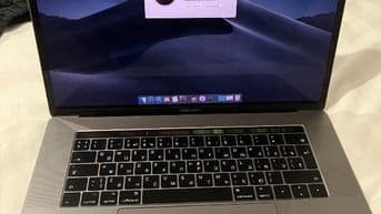 MacBook Pro 15.4 inch, Touchbar, SSD 512 GB, RAM 16 GB