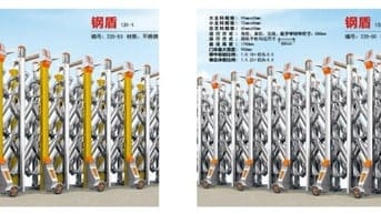 Cổng xếp rào inox điện - 0913183440 Cty Lan Bùi