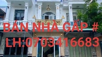 Bán nhà Biệt phủ(SHR)nằm giữa lòng khu dân cư -chợ bình chánh-tphcm 