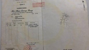Cần bán miếng đất ở đường Nguyễn Xiển, phường Long Bình, Quận 9