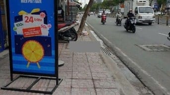 Cho thuê nhà mặt tiền Kinh Dương Vương, P.12, Q.6 giá 16tr