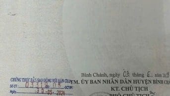 Bán Đất Kênh 10,Lê Minh Xuân,BChánh.Dtích:35mx30m=1000m2đất CLN 3.7tỷ