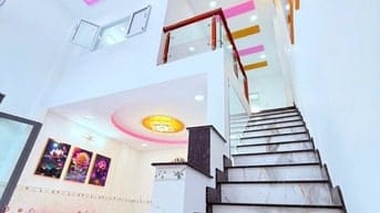XÃ BÀ ĐIỂM🏡 NHÀ MỚI HOÀN TOÀN – SAU LƯNG CHỢ XTT – GIÁ 1T 639tr TL
