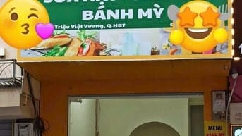 Cho Thuê Cửa hàng tầng 1, phố Triệu Việt Vương, DT 12 m2