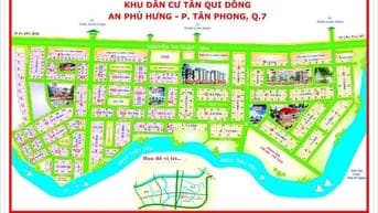 Đất 4x19m đường 44 khu An Phú Hưng Phường Tân Phong Q7. giá tốt DT
