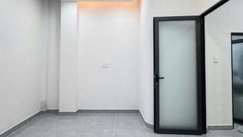 Nhà mới xây DT: 4.1x14.5m nở hậu, 3PN 3WC có Phòng Ngủ dưới trệt 