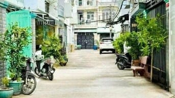 ĐẤT FULL THỔ CƯ, 1 SẸC HƯƠNG LỘ 2, HẺM XE HƠI TỚI NHÀ 4.4*13