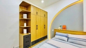 Nhà mặt tiền trương đăng quế, 3 tầng, full nội thất