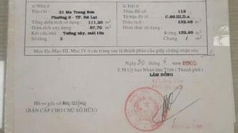 Bán đất trung tâm Đà Lạt, đường Ma Trang Sơn, P5, Lô góc 2 mặt tiền đư