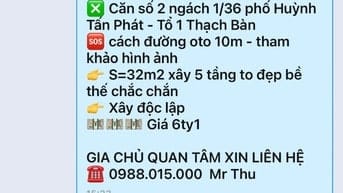 CHÍNH CHỦ BÁN NHÀ TẠI LONG BIÊN - OTO VỀ NHÀ
