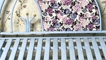 Thanh lý giường sắt 1m2*2m, rất mới