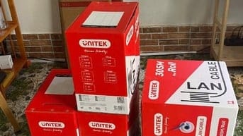  CÁP MẠNG UNITEK CAT5E – CHÍNH HÃNG, DÀI 305M