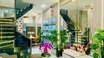  Nhà tuyệt đẹp Cao Cấp hẻm Lê Lợi, P4, Q.Gò Vấp, giá: 5,39 tỷ.