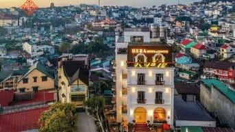 Cho thuê khách sạn 3 sao -40 phòng trung tâm đà lạt - view đẹp 