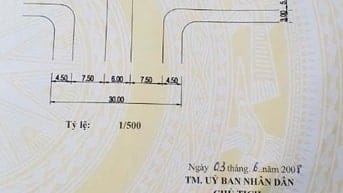 BÁN LÔ GÓC 2 MẶT TIỀN - DT:167M2 - TRẨN THÁNH TÔNG ĐƯỜNG 30M - HIẾM CÓ