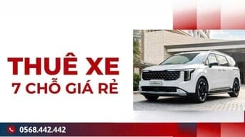 🚐 Cho Thuê Xe 4 - 7 Chỗ Có Tài Xế Cần Thơ