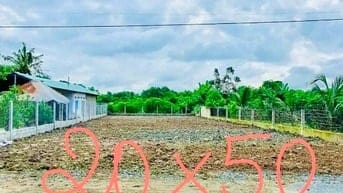 SANG LẠI LÔ ĐẤT 20X50=1000M2 ĐẤT THỔ CƯ SHR MT ĐƯỜNG TỈNH LỘ NGAY KCN 