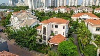 Biệt thự góc 2mt khu nhà cán bộ tổng cục 5 phường phú thuận quận 7