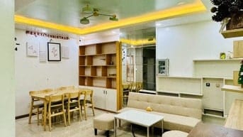 Căn 75m2 Hoàng Kim Thế Gia sổ hồng sẵn, full nội thất, TT 900tr ở ngay