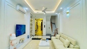 Nhà Đẹp Ngõ Ô TÔ Dương Văn Bé, Hai Bà Trưng 38 m, 6 tầng, giá 13.5 tỷ
