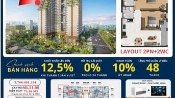 Bán căn góc SB11.08 Dự án Happy One Sora, DT: 75m2, 2PN giá 3,5 tỷ