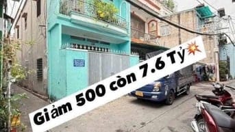 bán nhà 2 mặt tiền hẻm xe hơi 