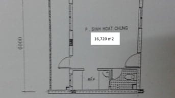Cho thuê căn hộ an ninh, yên tĩnh lô F Bàu cát 2 P. 10, Tân Bình