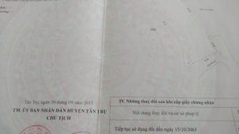 Cần bán 5653m2 đất lúa ven sông ấp 3,Tân Phước Tây, Tân Trụ, Long An
