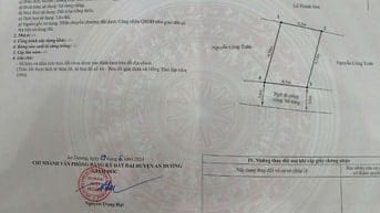 Bán lô đất 65m2 tại Đào Yêu, Hồng Thái, An Dương. Giá 1,3 tỷ