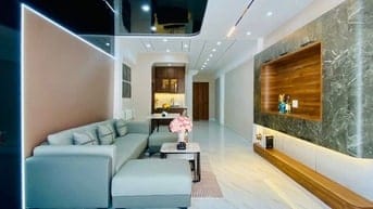 Nhà dài 17,5m ngay Bình Quới, BThanh. Hẻm oto giá chốt 4ty450
