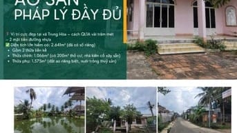 CHÍNH CHỦ BÁN LÔ ĐẤT NHÀ VƯỜN 2 MẶT TIỀN THỔ CƯ TRẢNG BOM - ĐỒNG NAI