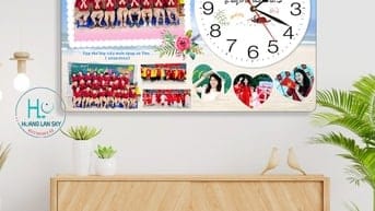 Quy Trình Đơn Giản Để Tạo Ra Tranh Đồng Hồ In Ảnh Của Riêng Bạn