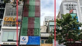 Bán nhà mặt tiền Lê Hồng Phong P11 Quận 10 5x20 1 trệt 4 lầu 28 tỷ