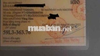 Bán xe máy ex 155 siêu lướt
