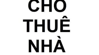 Cho thuê nhà ngõ 109 Tôn Đức Thắng, Đống Đa, 4 tầng, sử dụng 90m2