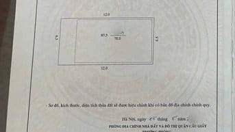 78m2 Mặt phố Nghĩa Đô, 6.5 x 12m,Vui lòng nhanh tay sở hữu siêu phẩm a